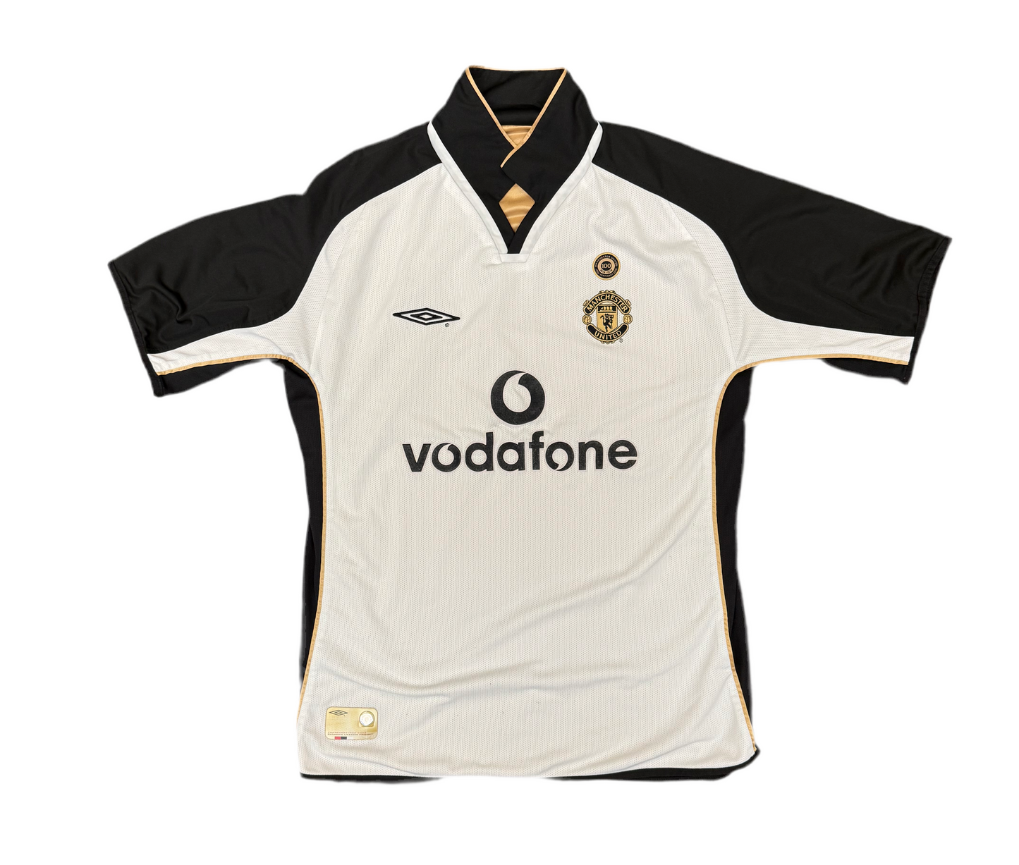 Manchester United 01/02 Away Shirt Veron #4