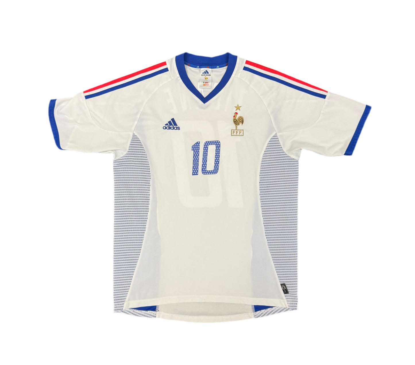 France 02-04 Away Shirt Zidane #10