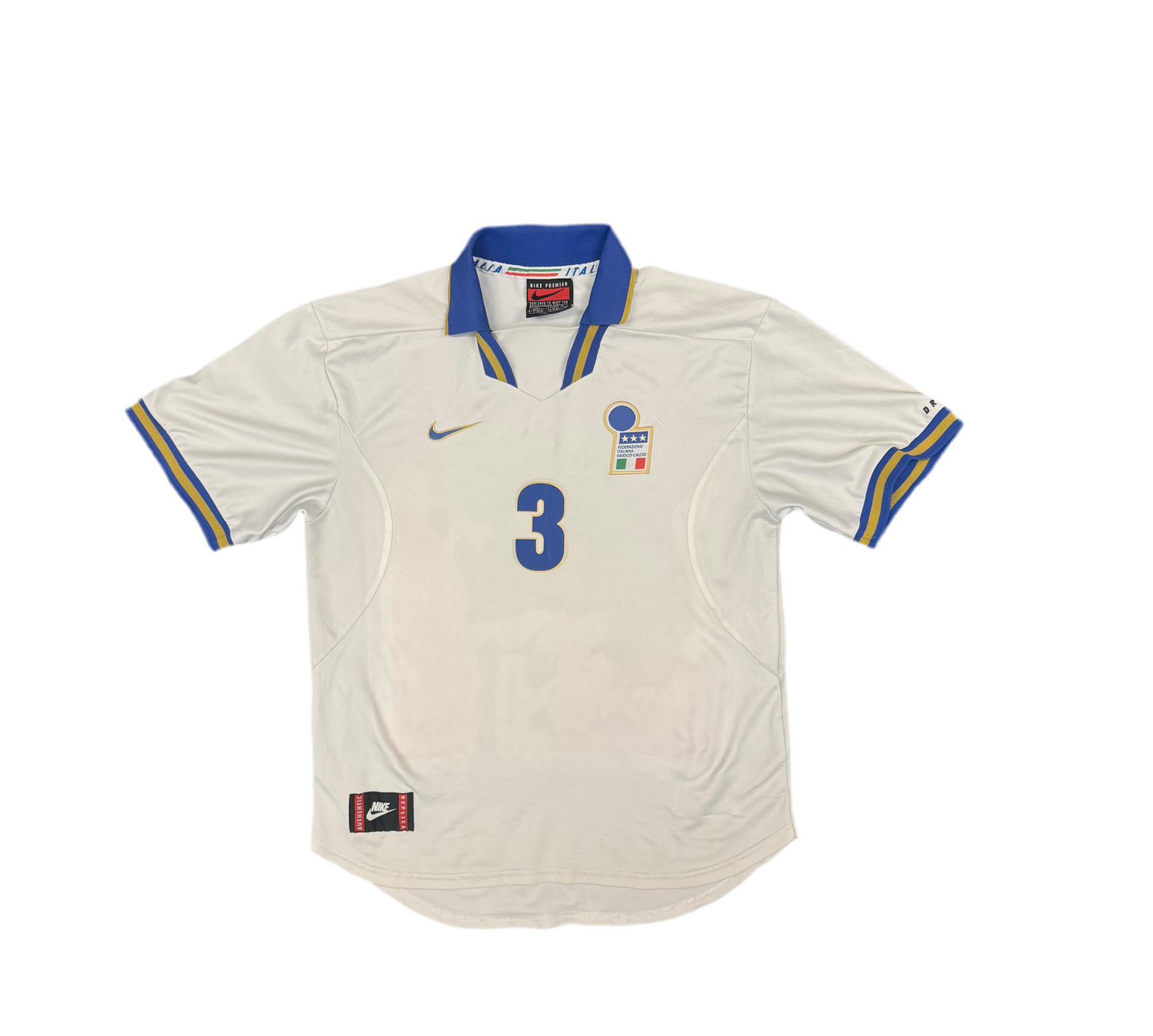 Italy 96 Away Shirt Maldini #3
