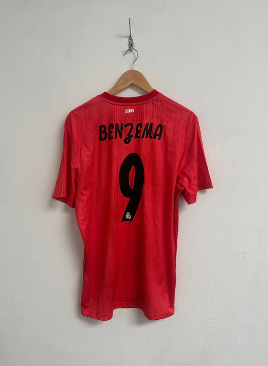 Real Madrid 18-19 Away Shirt Benzema #9