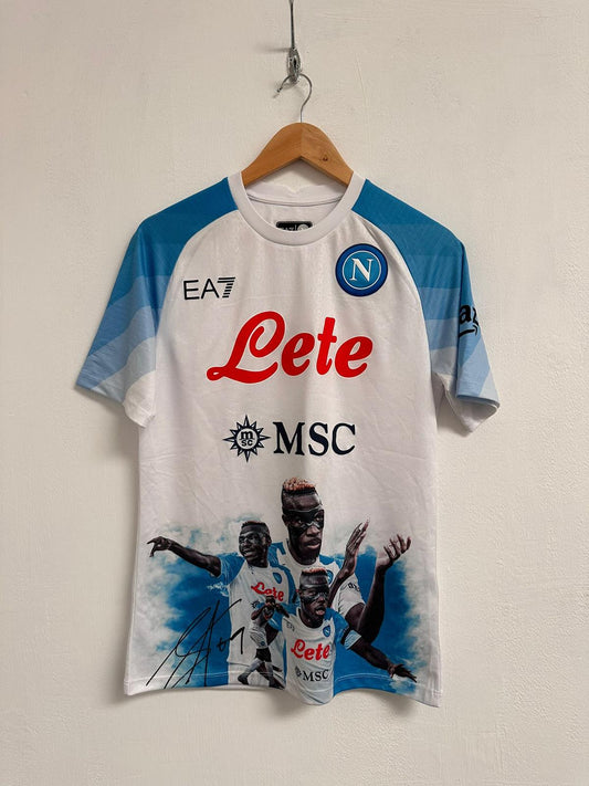 Napoli Match Face Game Shirt Osimhen #9