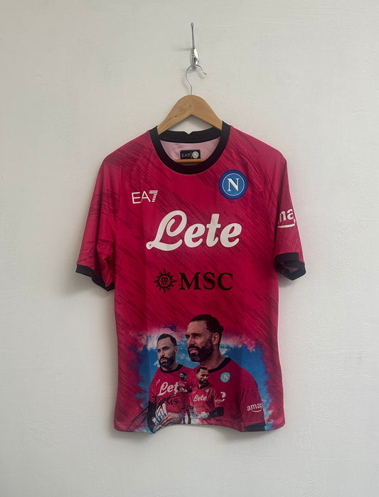 Napoli Match Face Game Shirt Sirigu