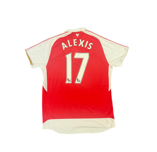 Arsenal 15/16 Home Shirt Alexis #17