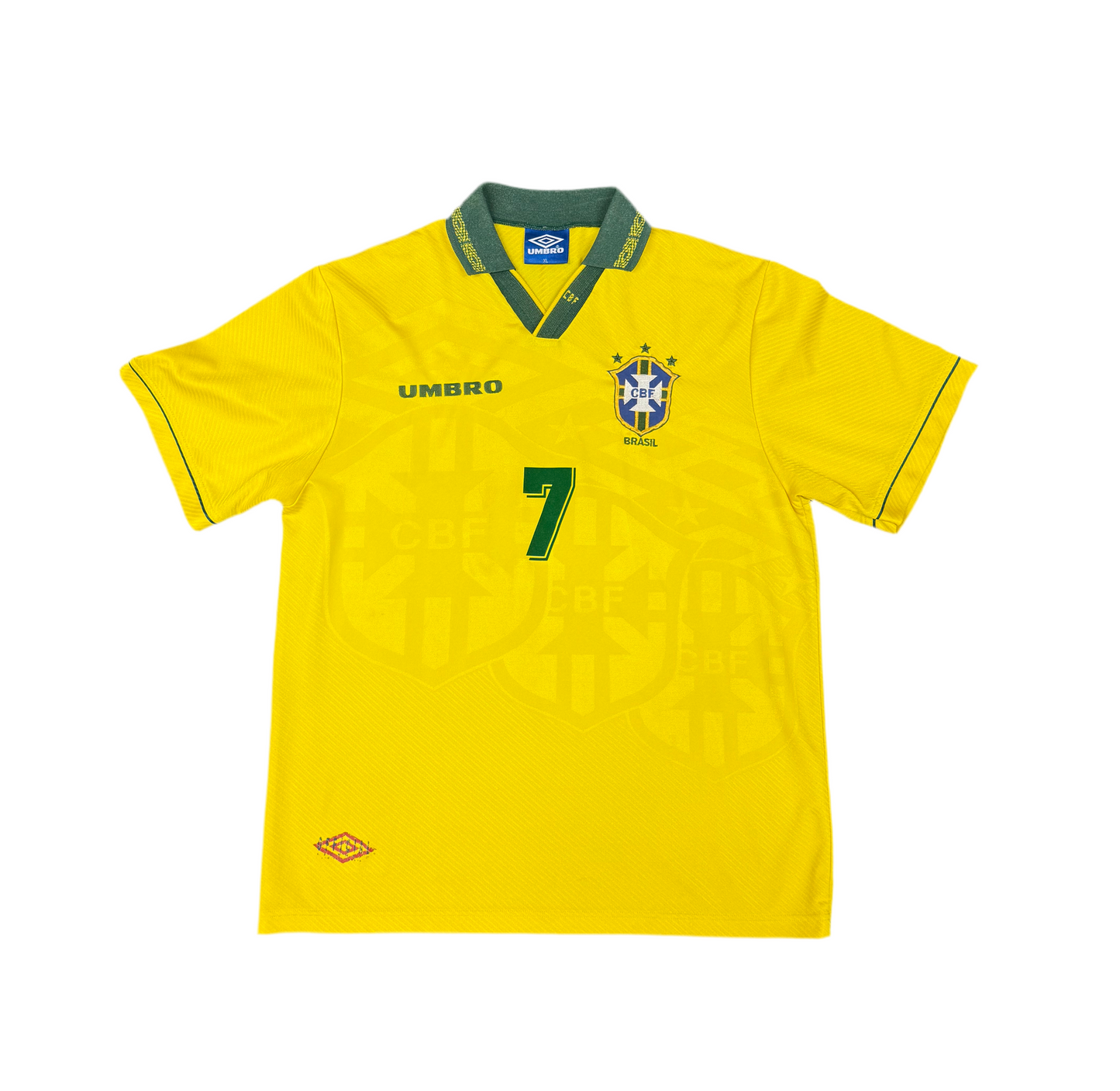 Brazil 1994 Home Shirt Bebeto #7