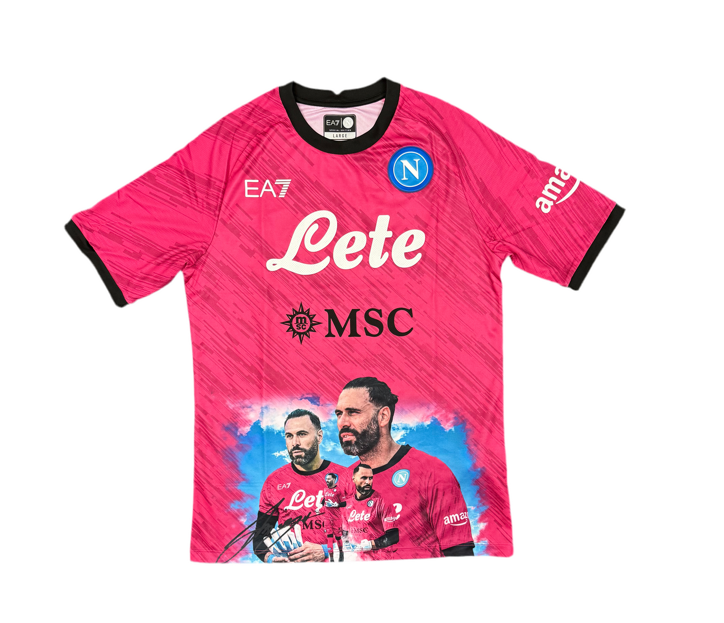 Napoli Match Face Game Shirt Sirigu