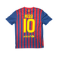 Barcelona 11-12 Home Shirt Messi #10