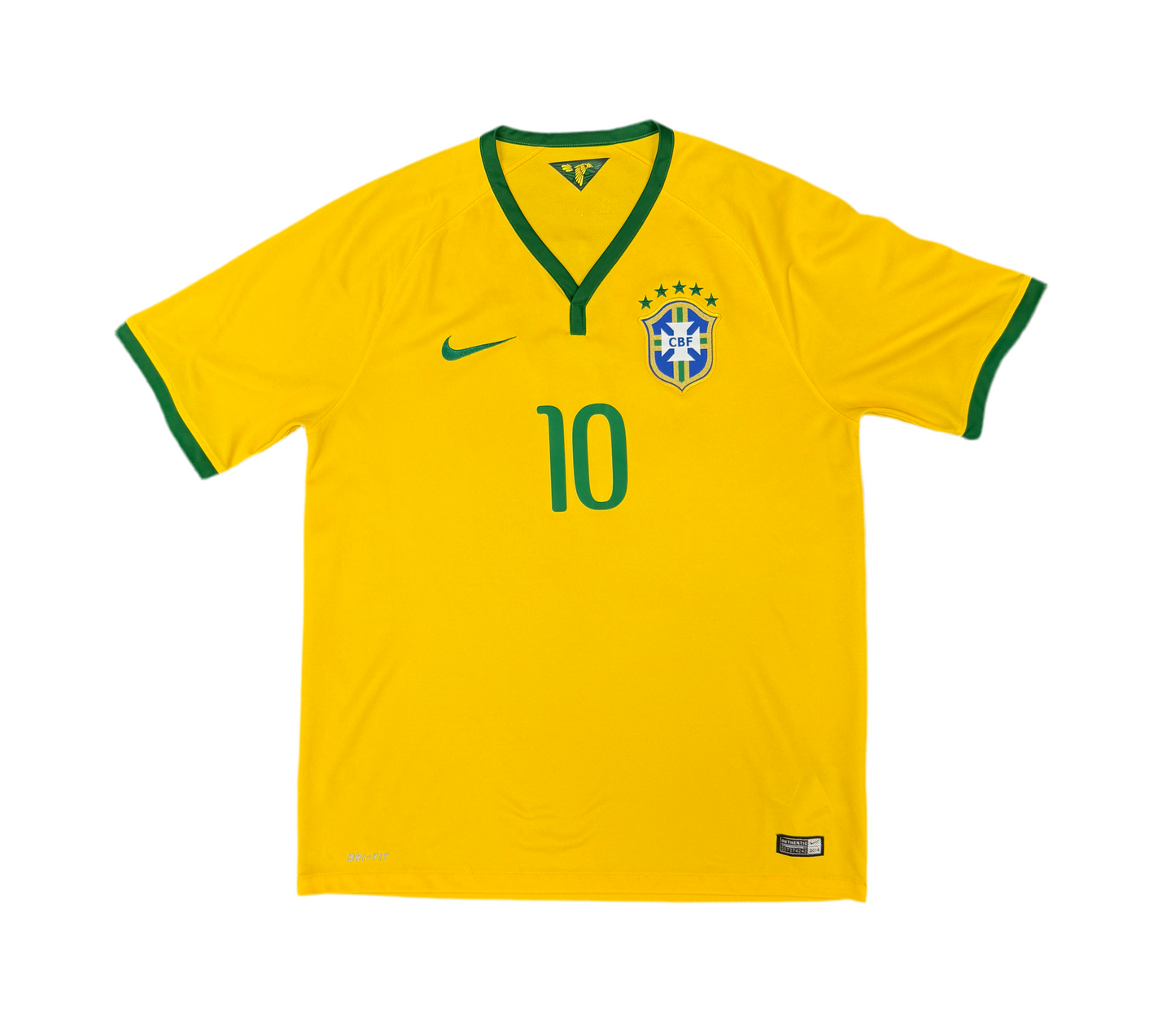 Brazil 2014 Home Shirt Neymar #10