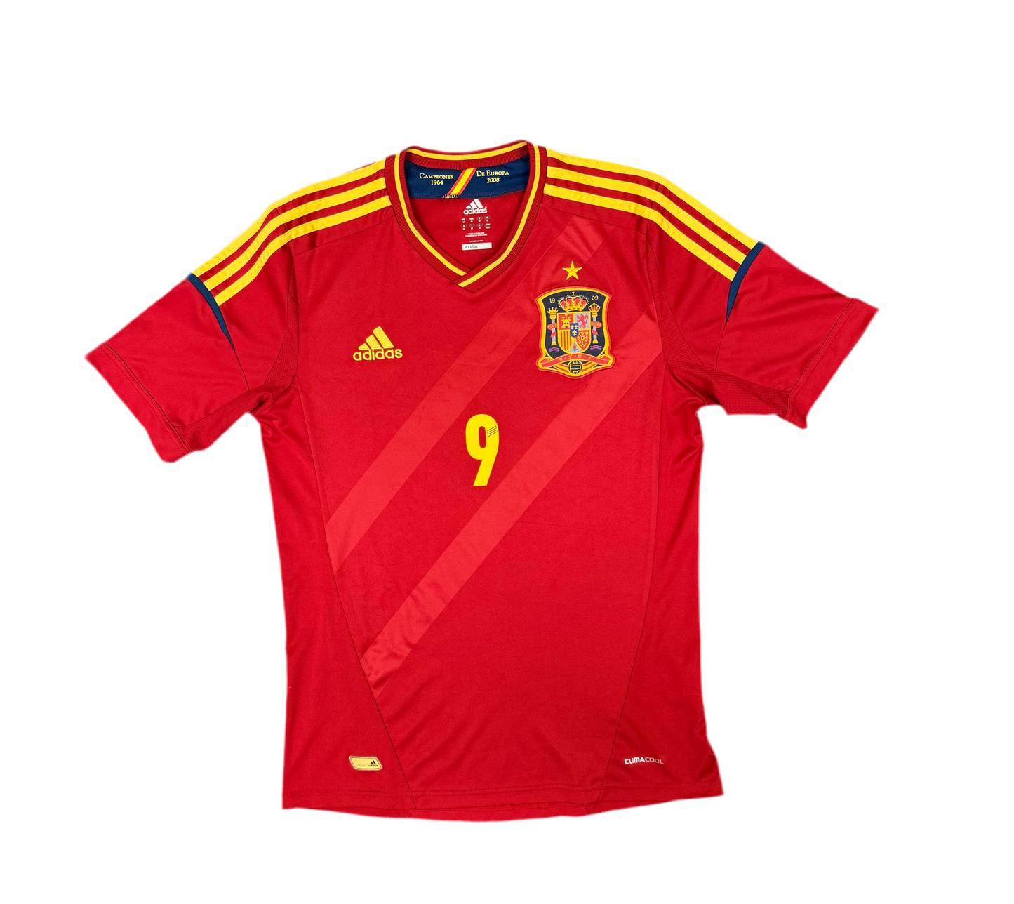 Spain 2012 Home Shirt Torres #9