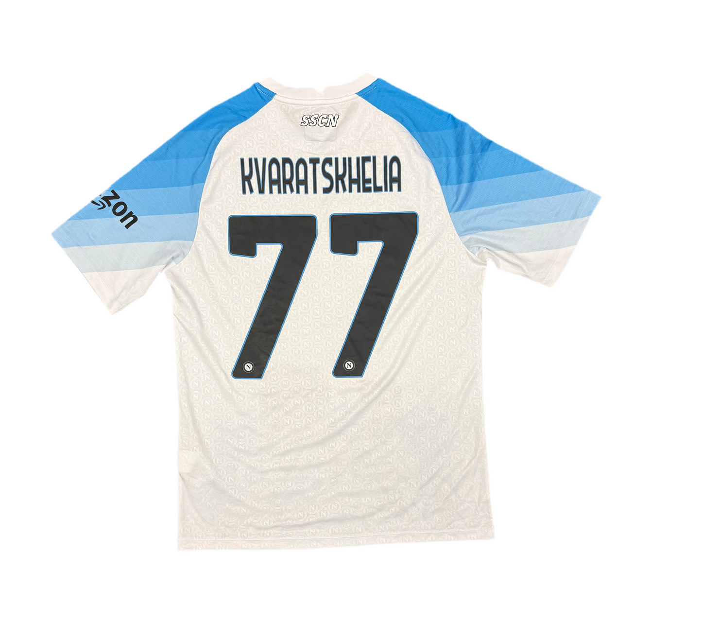 Napoli Match Face Game Shirt Kvaratskhelia #77