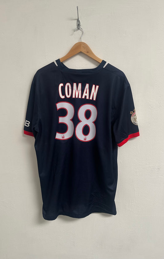 PSG 13-14 Home Shirt Coman #38