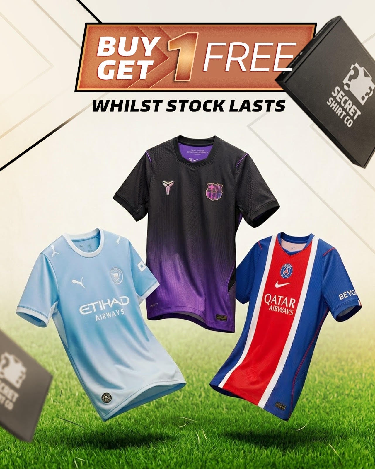 Mens Secret Shirt (BOGOF)