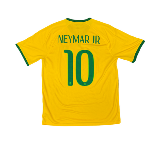 Brazil 2014 Home Shirt Neymar #10