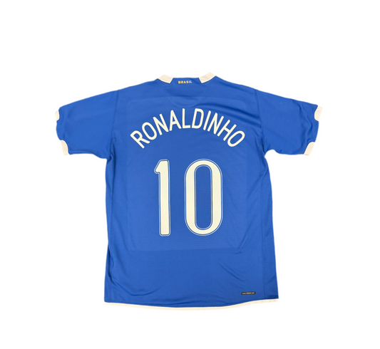 Brazil 2006 Away Shirt Ronaldinho #10