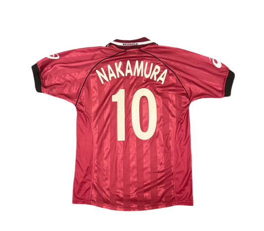 Reggina 02-03 Home Shirt Nakamura #10