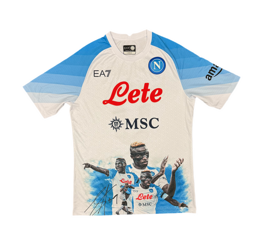 Napoli Match Face Game Shirt Osimhen #9