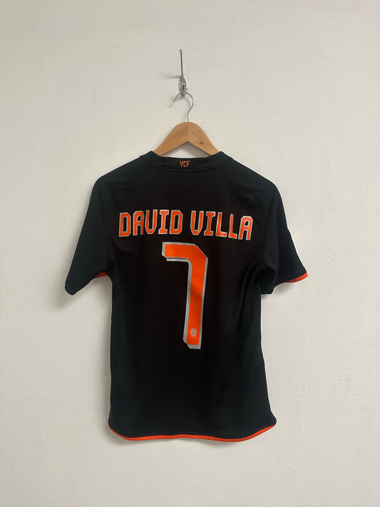 Valencia 08/09 Away Shirt David Villa #7