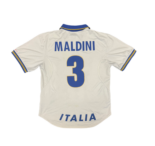 Italy 96 Away Shirt Maldini #3