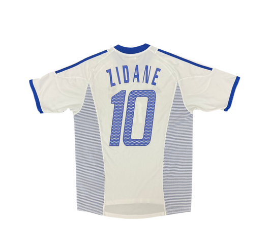 France 02-04 Away Shirt Zidane #10